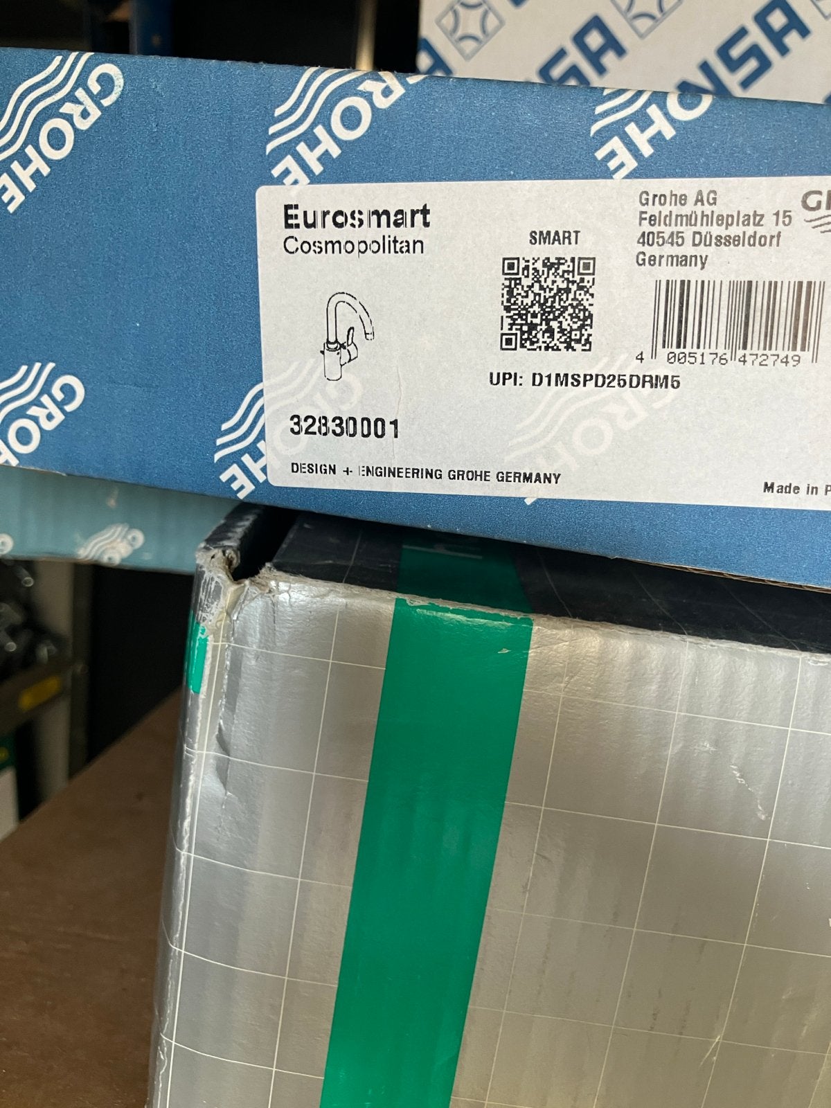 Grohe Eurosmart Keukenmengkraan - Nieuw in doos, Doe-het-zelf en Verbouw, Sanitair, Ophalen of Verzenden, Nieuw, Chroom, Kraan