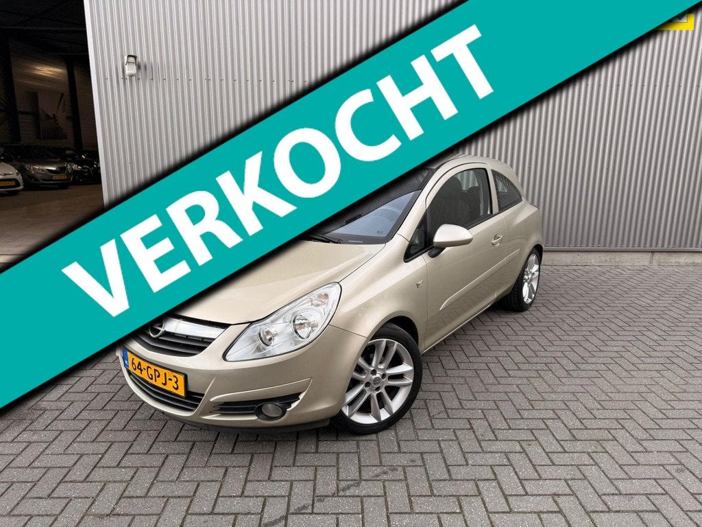 Opel Corsa 1.4-16V Enjoy Airco|Elektrische ramen|Multifuncti, Auto's, Voorwielaandrijving, Electronic Stability Program (ESP)
