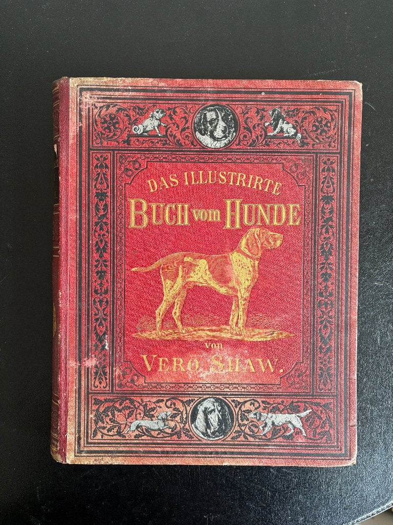 Vero Shaw - Buch vom Hunde - Deel 2 - Ca 1884, Boeken, Gelezen, Vero Shaw, Honden, Ophalen of Verzenden