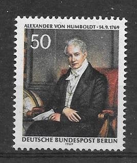 Duitsland - Berlijn 1969  Von Humboldt, Verzenden, BRD, Postfris