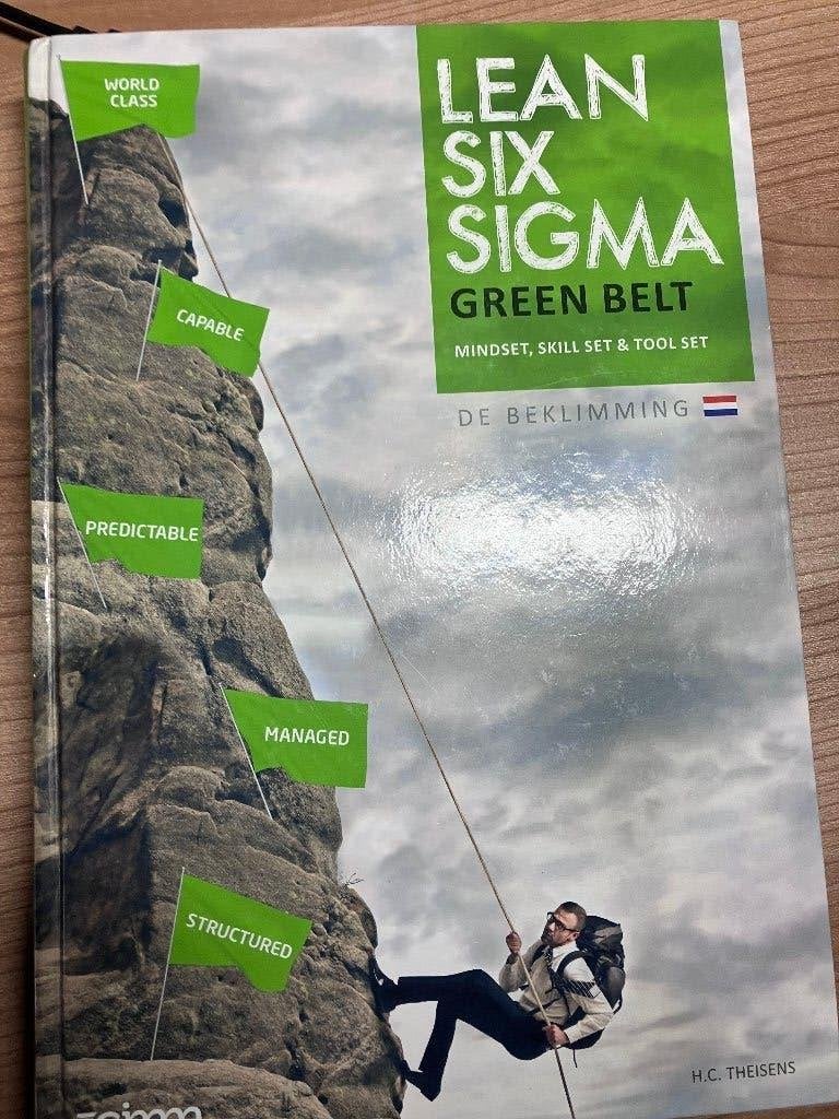 de beklimming, lean six sigma green belt, Boeken, Ophalen of Verzenden, Zo goed als nieuw, Overige niveaus, Overige vakken