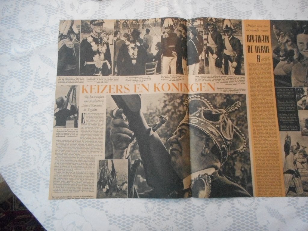 Tegelen. Schutterij Sint Martinus. 1947., Ophalen of Verzenden, 1940 tot 1960, Nederland, Knipsel(s)