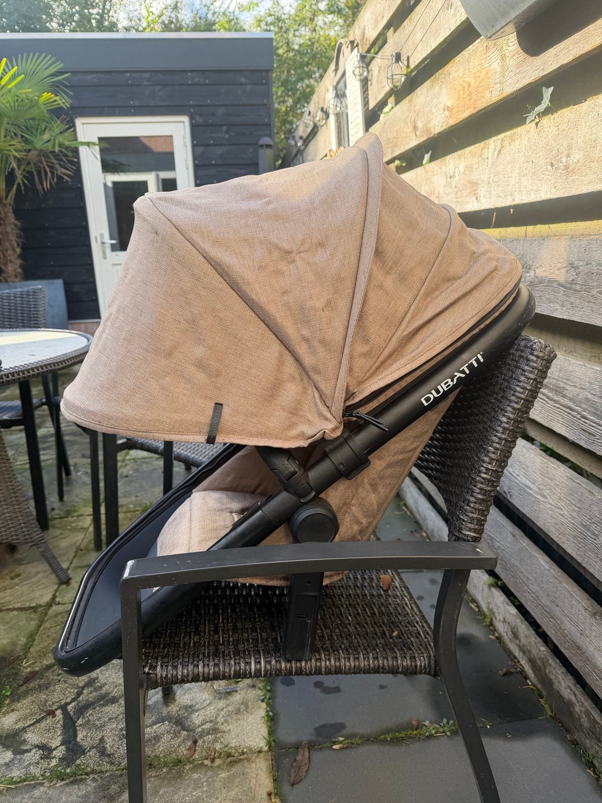Dubatti kinderwagen met reiswieg en zitstoel, Overige merken, Gebruikt, Ophalen of Verzenden, Combiwagen