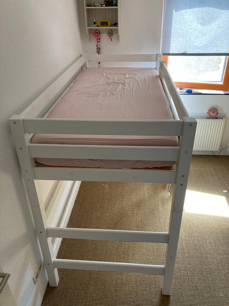Hoogslaper ( midden), Ophalen, Gebruikt, 90 cm, Eenpersoons