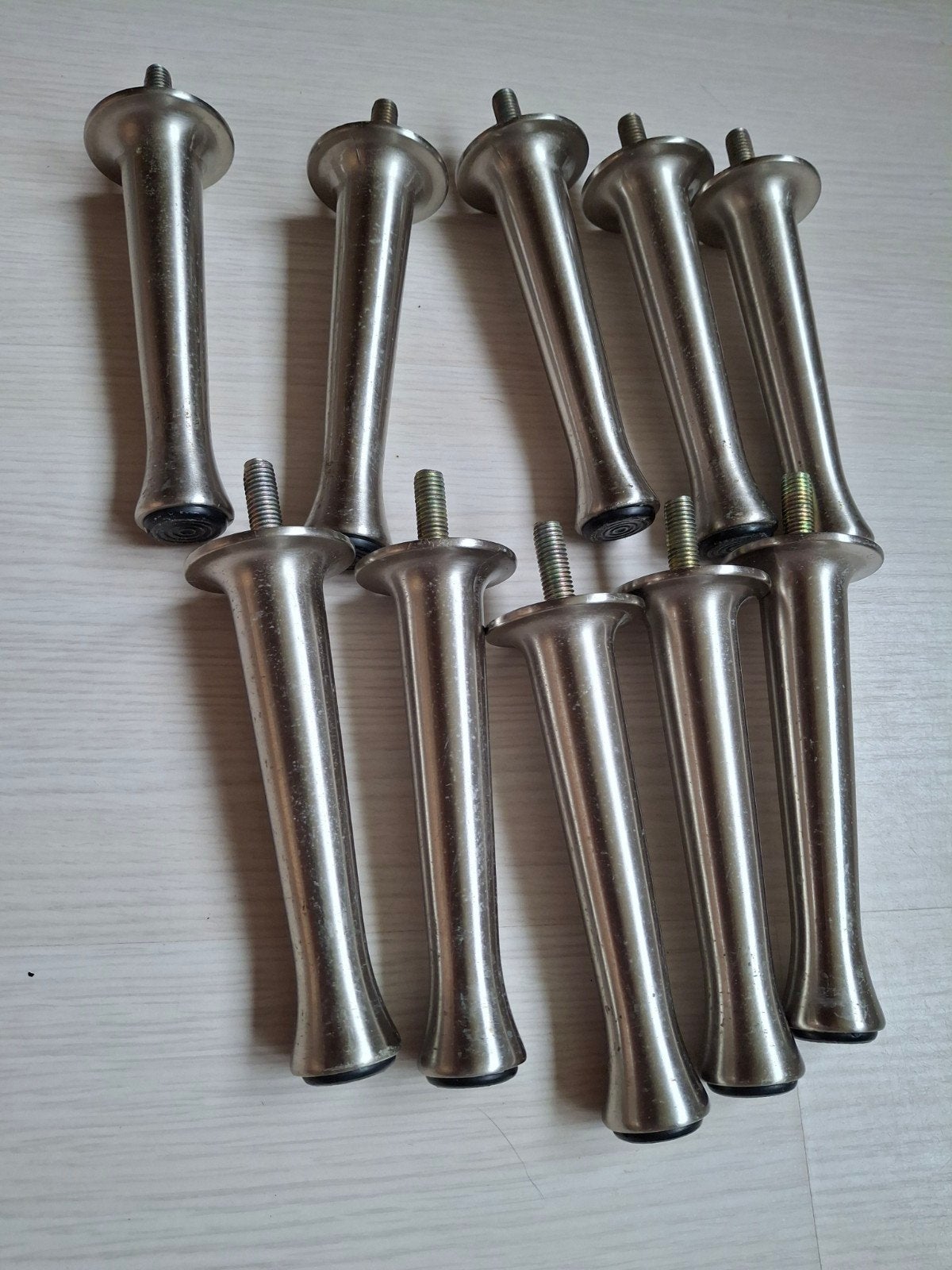 10 RVS poten 145mm lengte,  M10 bout, Ophalen of Verzenden
