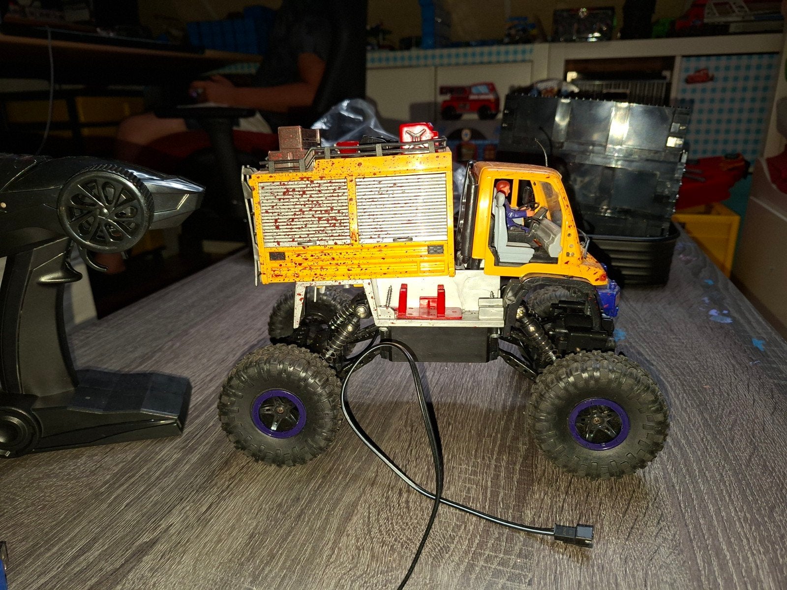 RC Truck Offroad - Klaar voor Avontuur!, Hobby en Vrije tijd, Modelbouw | Radiografisch | Auto's, Elektro, Gebruikt, Auto offroad