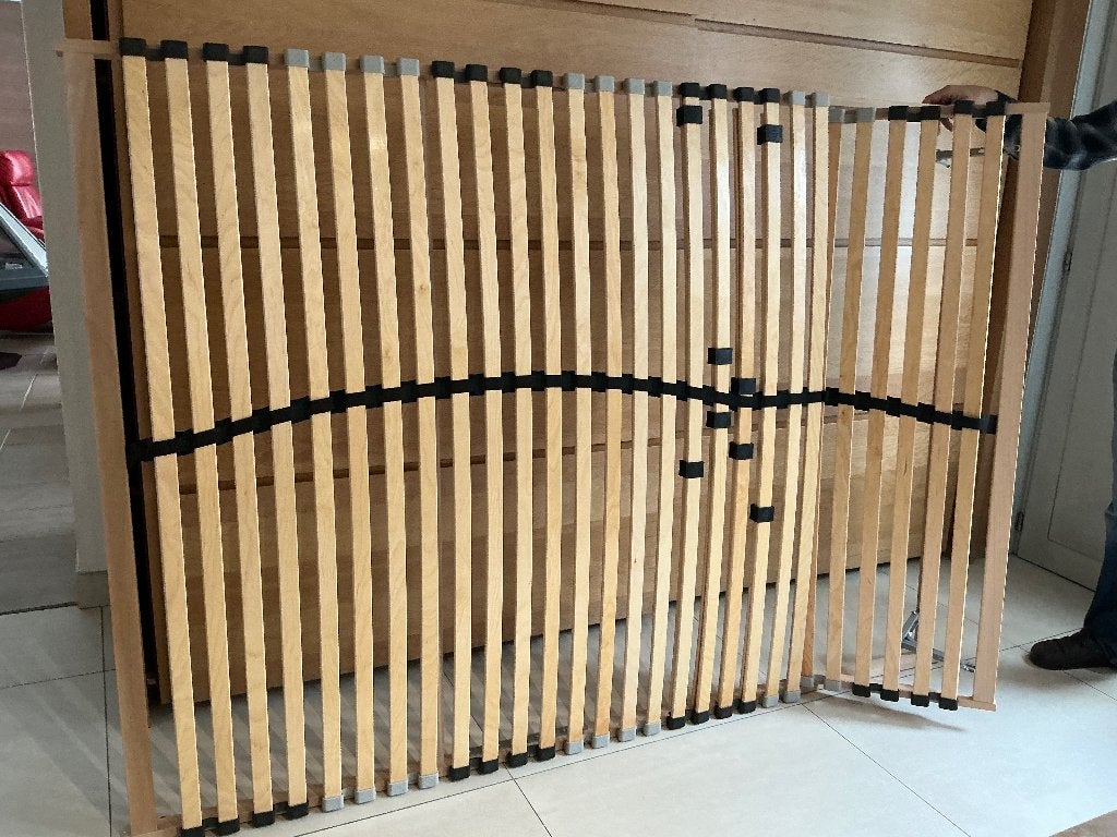 Lattenbodem 140 op 200, Huis en Inrichting, Ophalen, Tweepersoons, 140 cm, Zo goed als nieuw