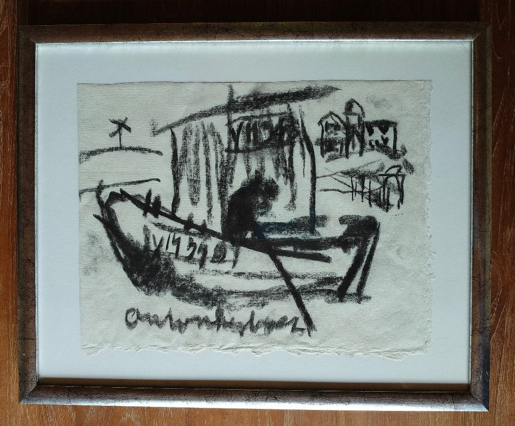 Anton Heyboer “Boot YM348”, Ophalen