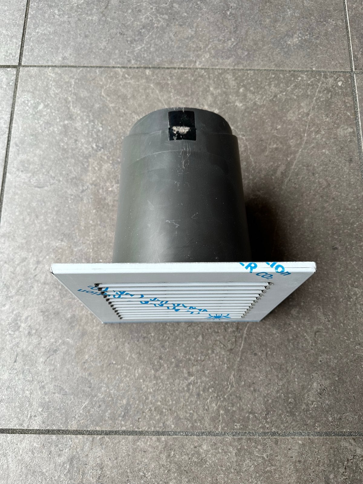 NIEUW!!! RVS ventilatierooster met terugslagklep, Doe-het-zelf en Verbouw, Ventilatie en Afzuiging, Ophalen of Verzenden, Nieuw