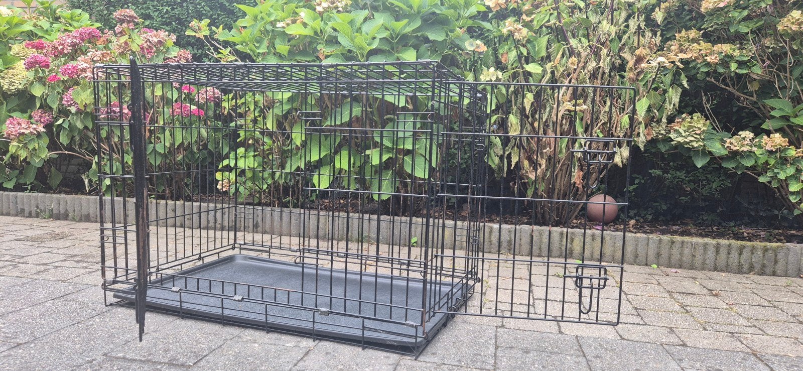 Hondenbench, inklapbaar., Dieren en Toebehoren, Ophalen, Gebruikt