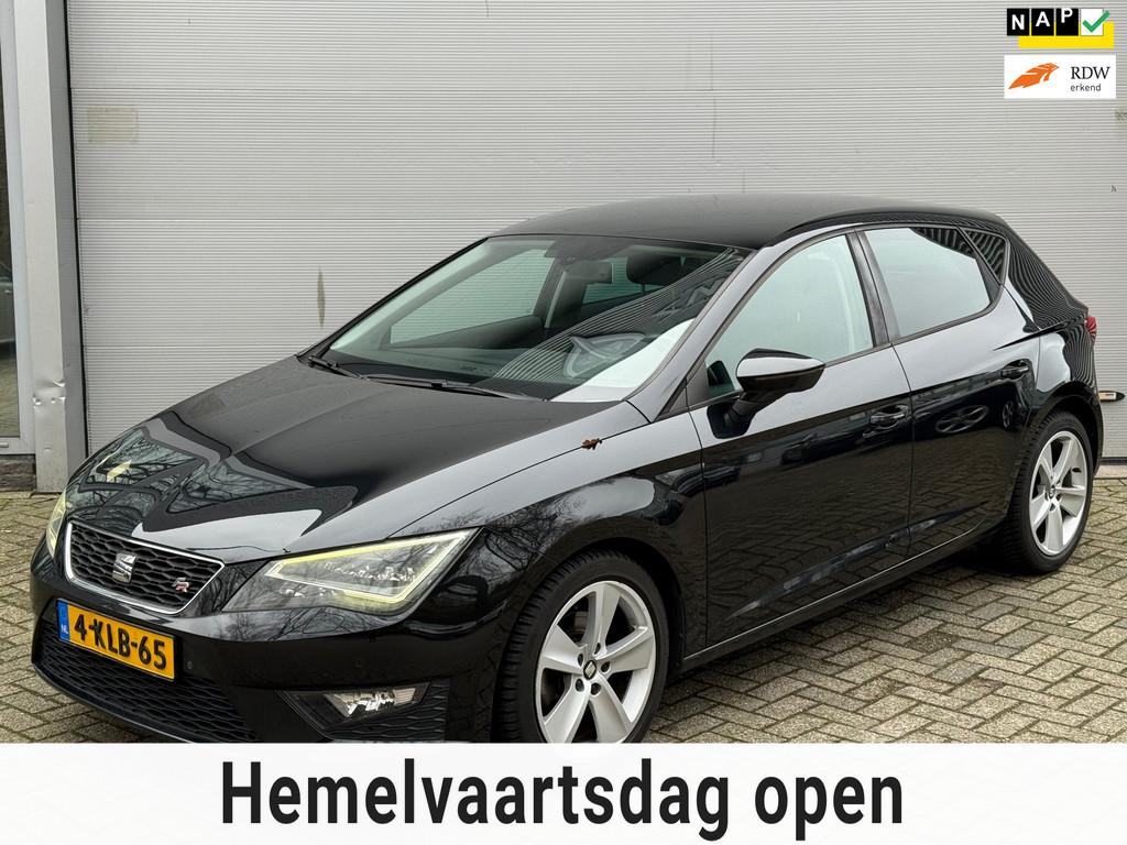 Seat Leon 2.0 TDI FR l Distr VV l Koppeling VV l Volledig on, Auto's, Seat, Voorwielaandrijving, Euro 5, Gebruikt, Zwart