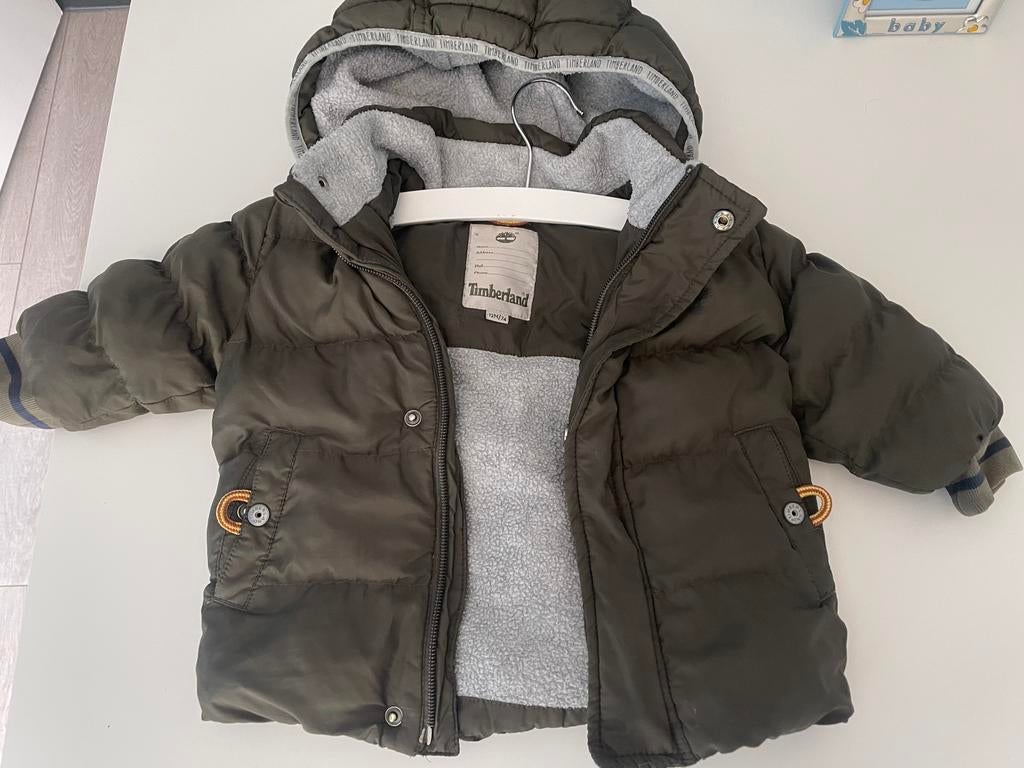 Timberland baby jas maat 74 / 12 maanden als nieuw, Kinderen en Baby's, Babykleding | Maat 74, Ophalen of Verzenden, Zo goed als nieuw