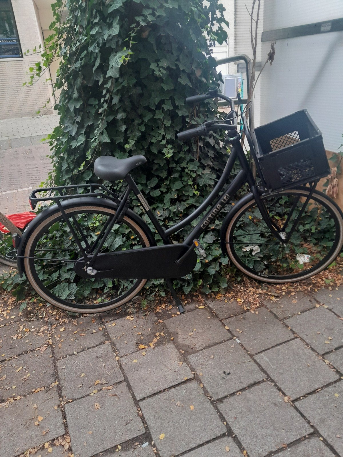 Cortina U4 Transportfiets Dames - Zwart, Overige merken, Terugtraprem, Gebruikt, Ophalen of Verzenden