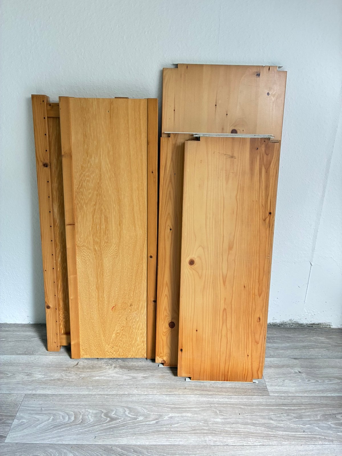 Lundia planken, staanders, deurtjes en kastje, Ophalen, Gebruikt