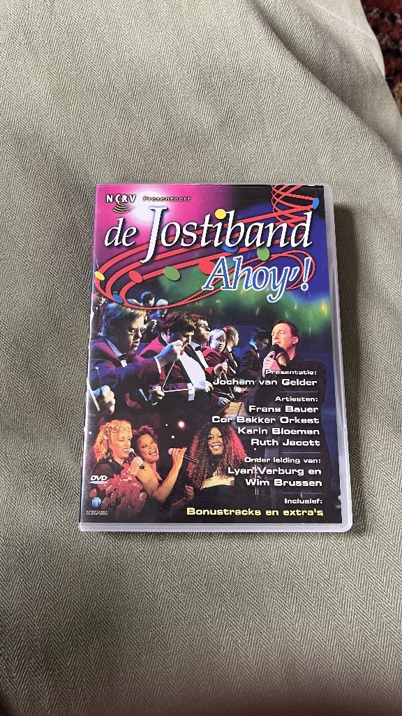 jostiband in ahoy dvd, Cd's en Dvd's, Alle leeftijden, Ophalen of Verzenden, Zo goed als nieuw