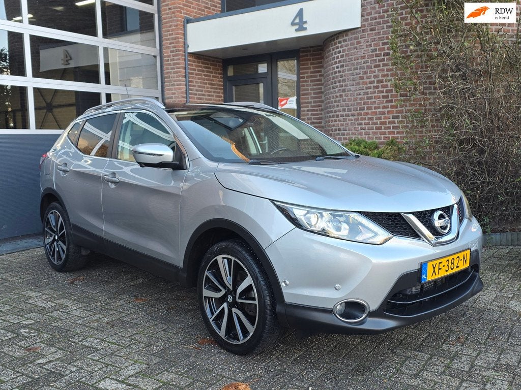 Nissan Qashqai 1.2 Tekna Nap |Camera |Trekhaak |Clima, Auto's, Nissan, Bedrijf, Te koop, Qashqai, 360° camera, ABS, Achteruitrijcamera