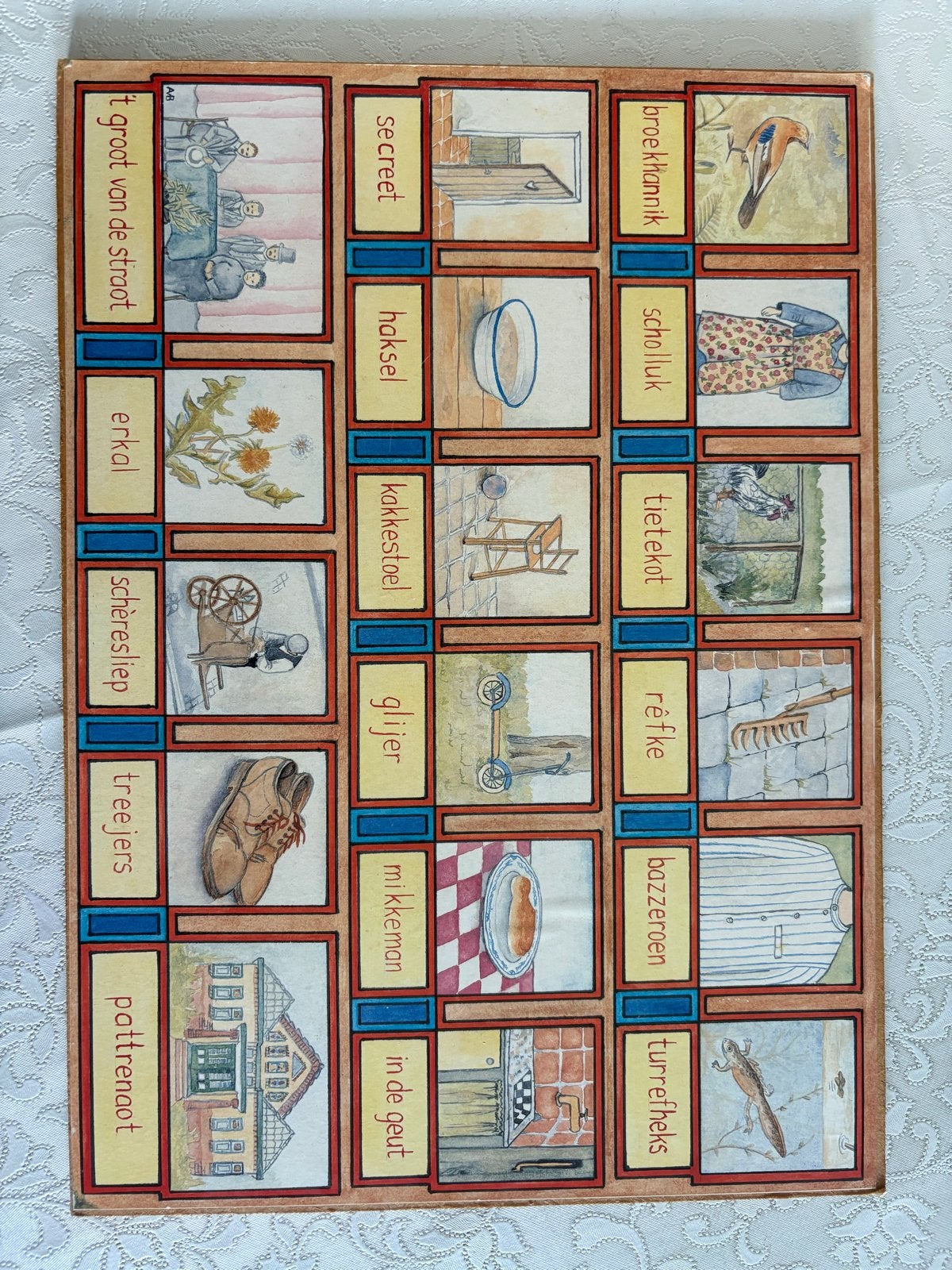 Vintage leesplank dialect, Ophalen, Gebruikt, Overige typen