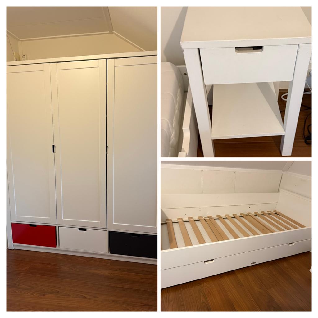 Bopita slaapkamer compleet, Huis en Inrichting, Slaapkamer | Complete slaapkamers, Ophalen, Gebruikt, Eenpersoons