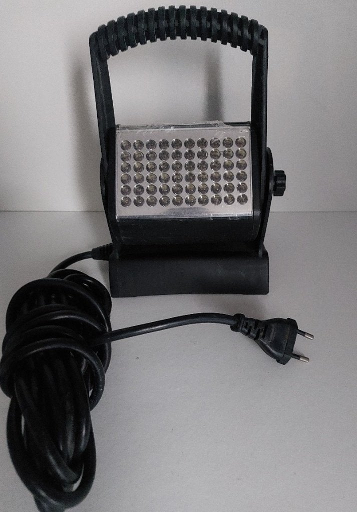 LED Werklamp met handvat en 5m kabel, All-eco, Ophalen of Verzenden, Zo goed als nieuw, Minder dan 50 watt, Lamp met armatuur
