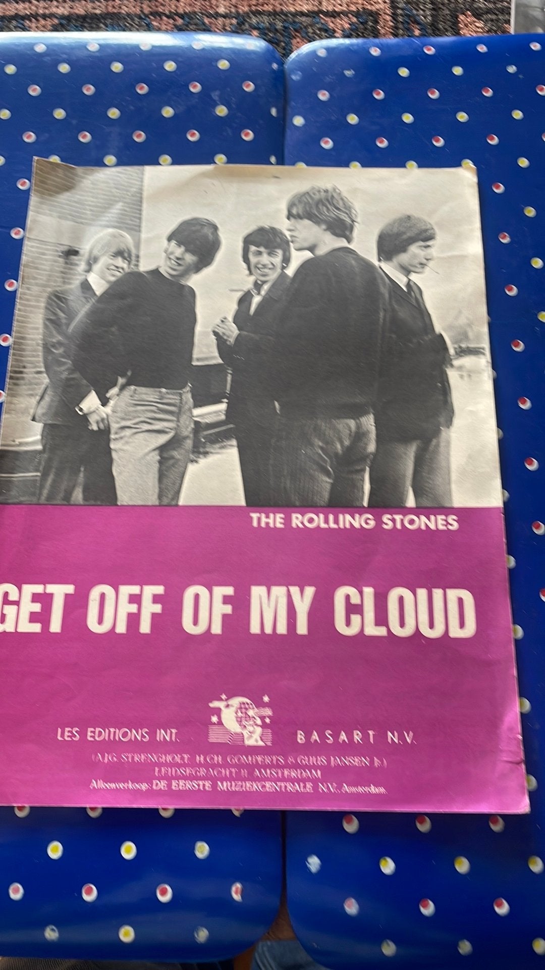 Bladmuziek Rolling Stones: Get off of my cloud., Ophalen of Verzenden