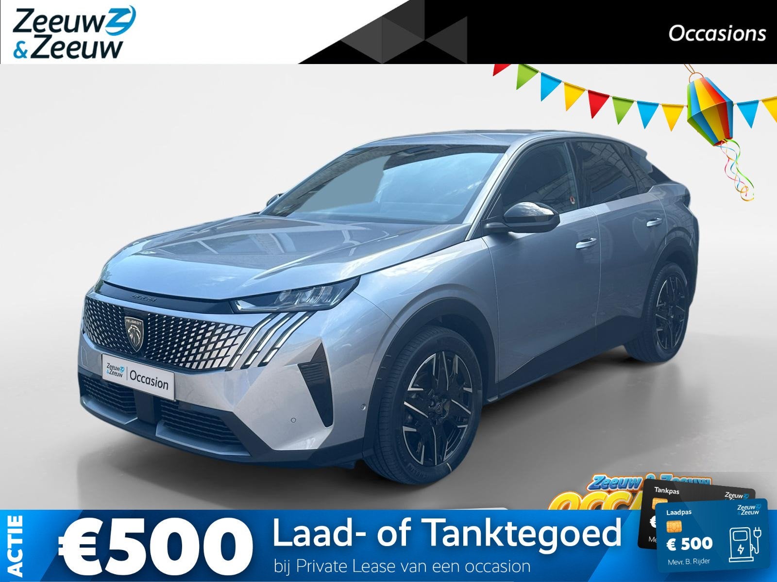 Peugeot 3008 1.2 Hybrid 136 Allure | 360 Camera | Navigatie, Auto's, Gebruikt, Euro 6, 1199 cc, Leder en Stof