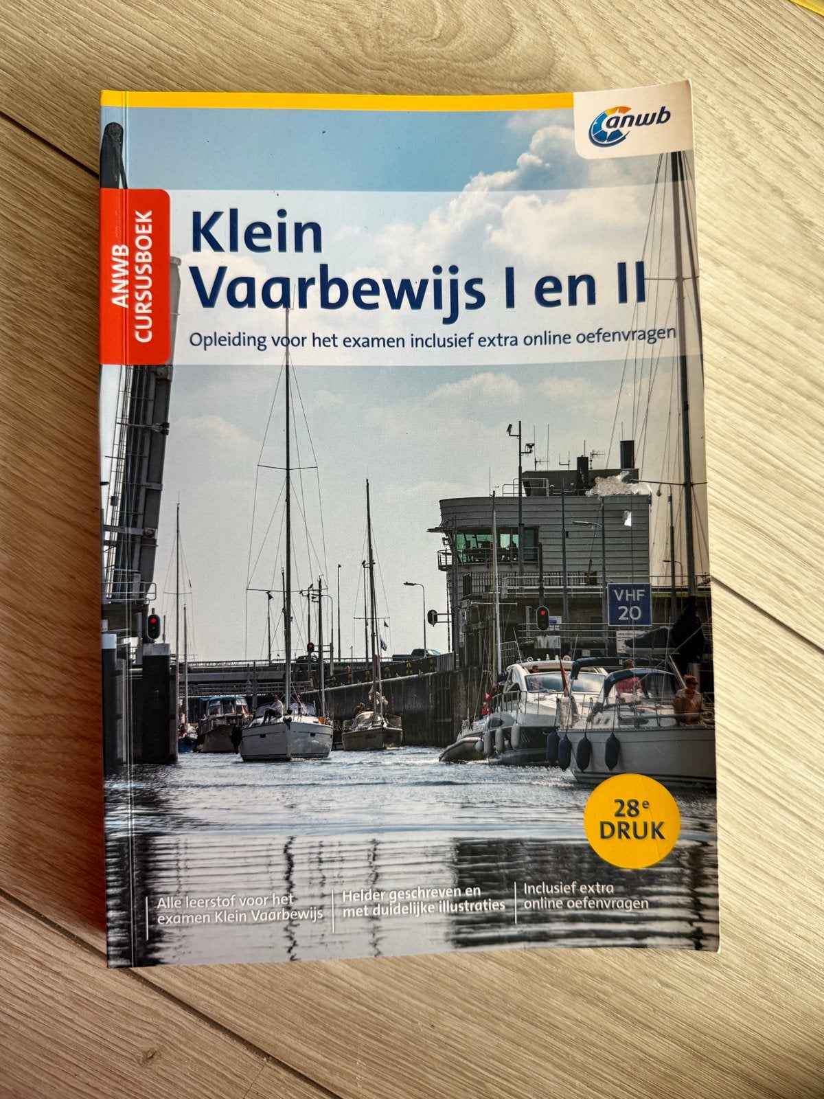 ANWB Klein Vaarbewijs I en II - 28e Druk, Ophalen of Verzenden, Zo goed als nieuw, Overige niveaus