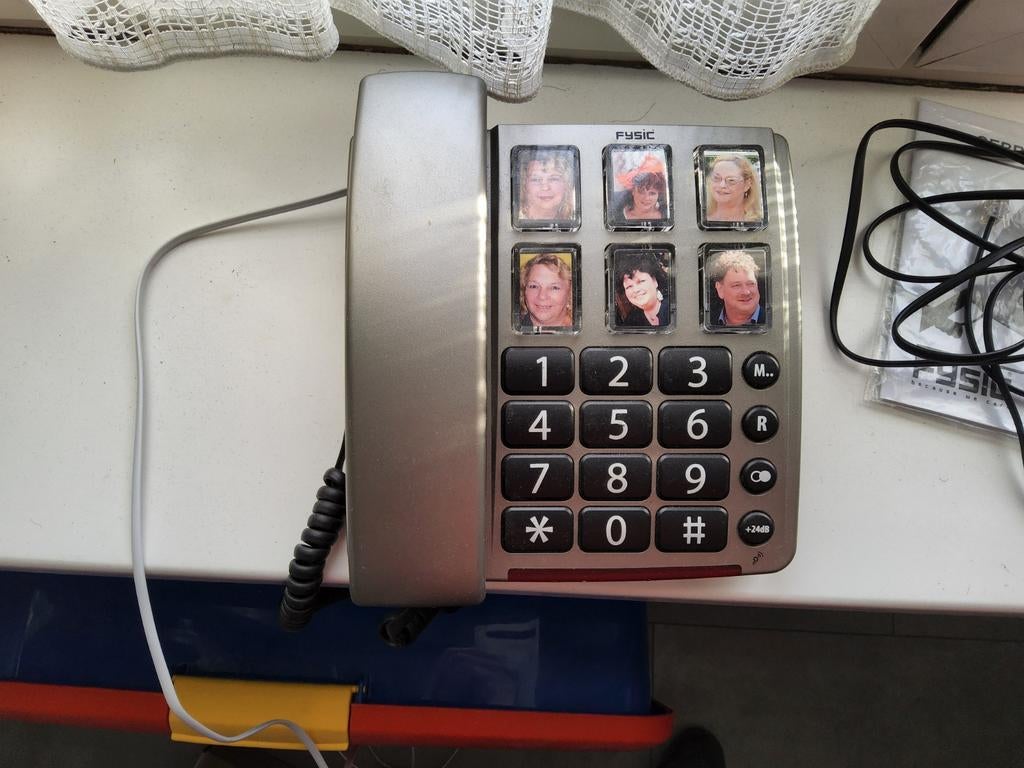 Fysic FX-3360 vaste telefoon met fototoetsen, Ophalen of Verzenden, Zo goed als nieuw, 1 handset