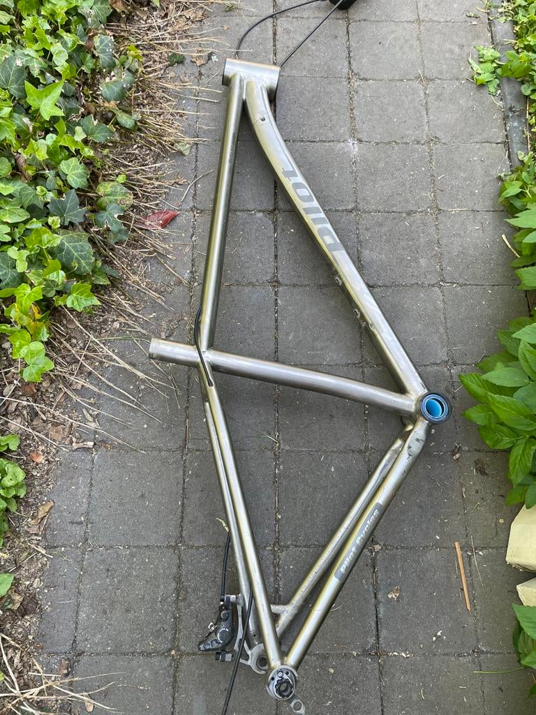 Pilot titanium MTB frame met scheur, Fietsen en Brommers, Fietsen | Mountainbikes en ATB, Overige merken, Gebruikt, Hardtail, Heren