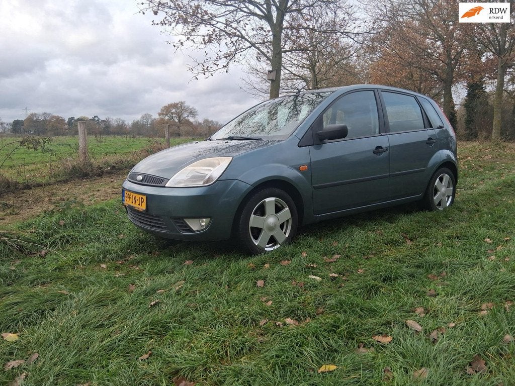 Ford Fiesta 1.4-16V First Edition, Voorwielaandrijving, Gebruikt, Zwart, 4 cilinders