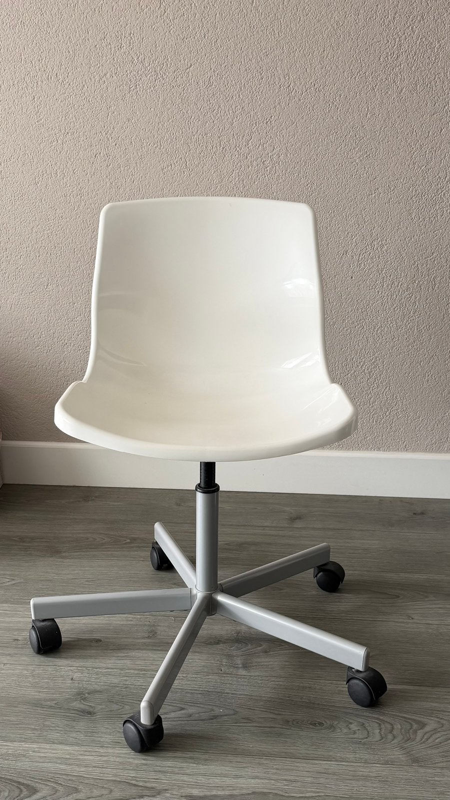 witte IKEA Snille draaistoel/ bureaustoel, Ophalen, Wit