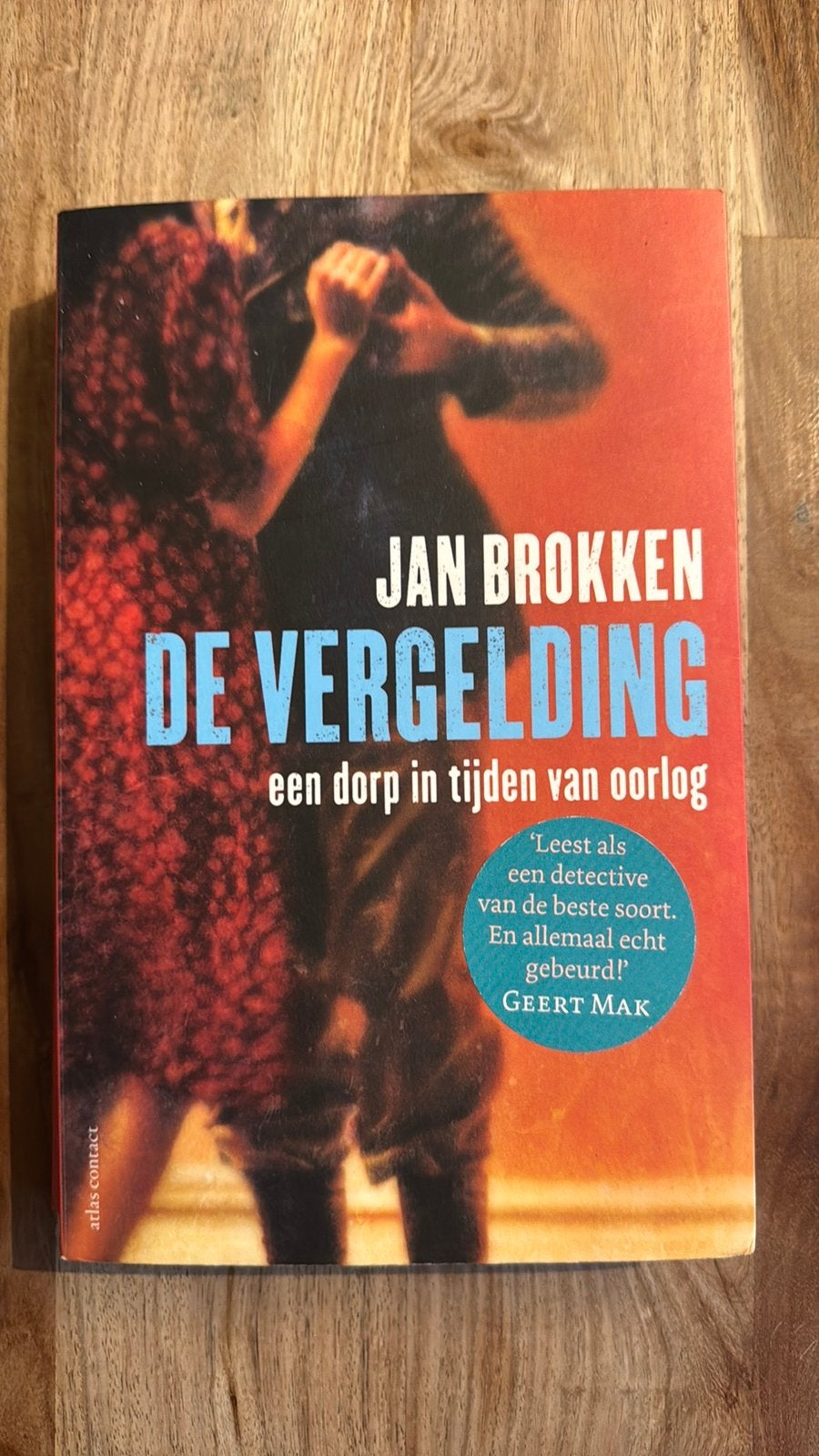 Jan Brokken - De vergelding, Ophalen of Verzenden, Zo goed als nieuw, Jan Brokken