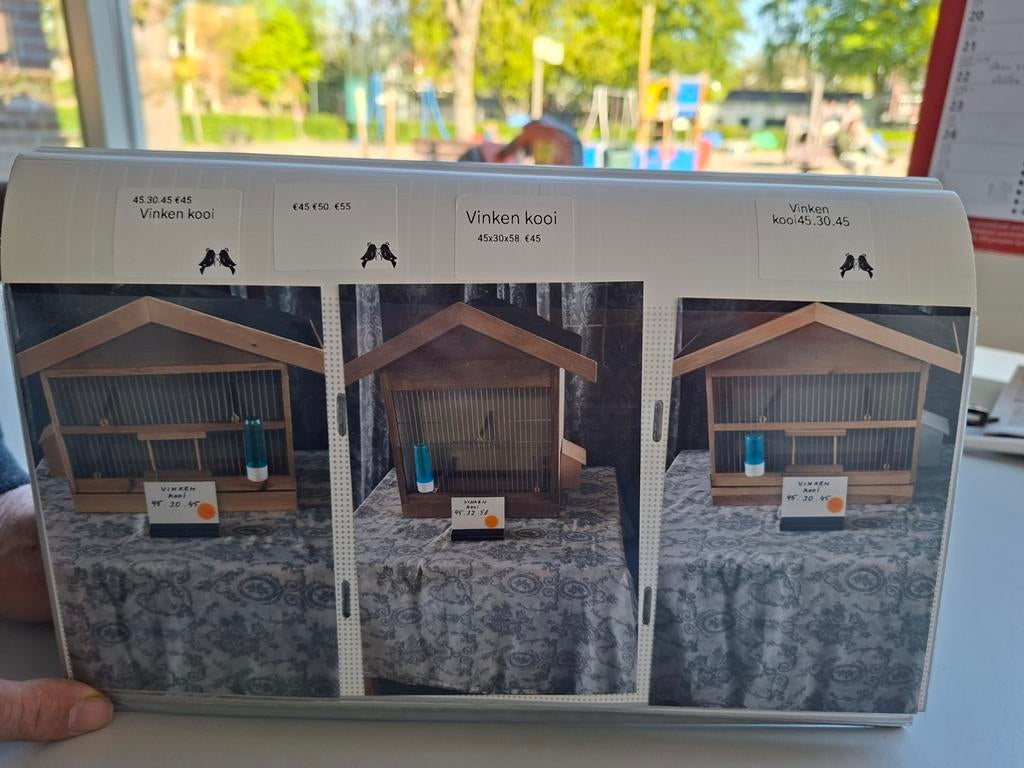 Nieuwe vogelkooien en broedblok en nestkastjes, Ophalen of Verzenden, Nieuw, Hout, Broedkooi of Kweekkooi