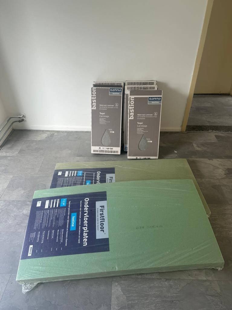 bastion Watervast Laminate, Nieuw, Minder dan 50 cm, Ophalen of Verzenden, 10 m² of meer