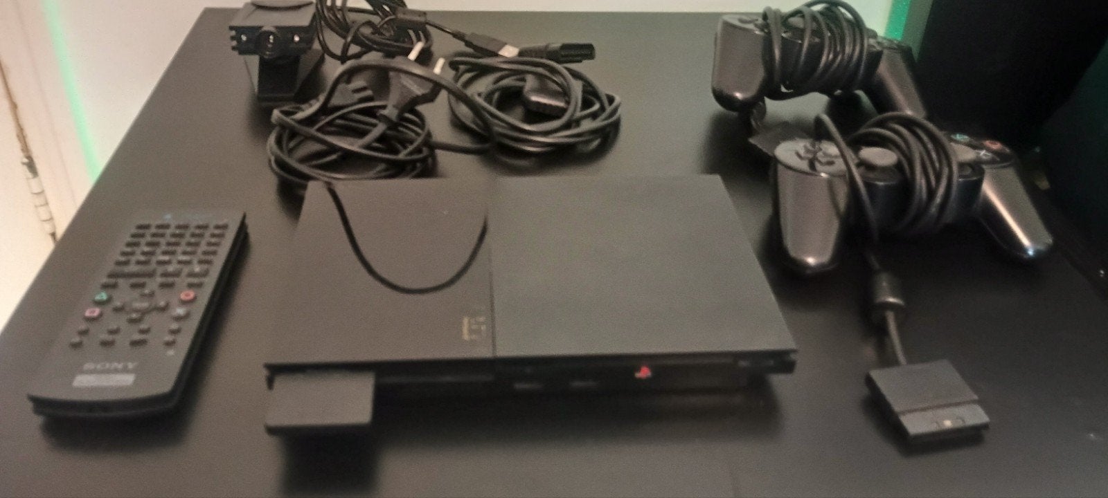 Playstation 2 Compleet Pakket met EyeToy, Gebruikt, Overige genres, 2 spelers, Eén computer