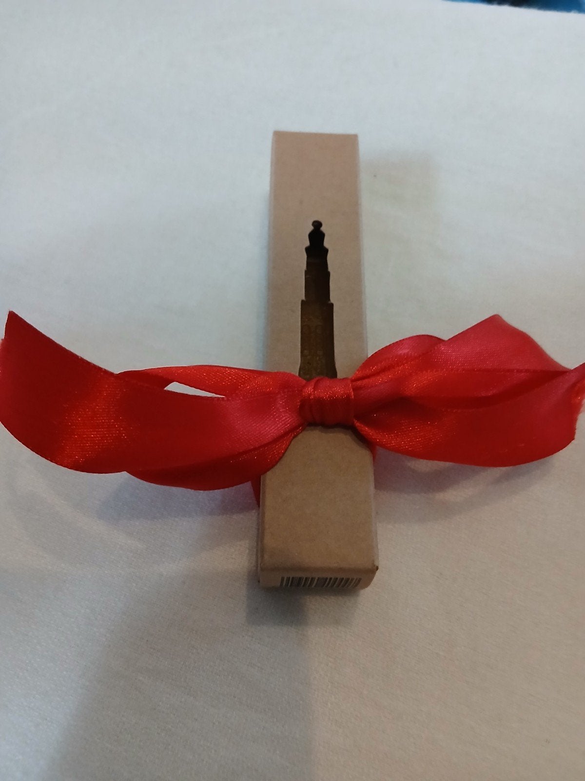 Westertoren Kaars - Handgemaakt - Amsterdam Souvenir, Bruin, Overige merken, Ophalen of Verzenden, Kaars