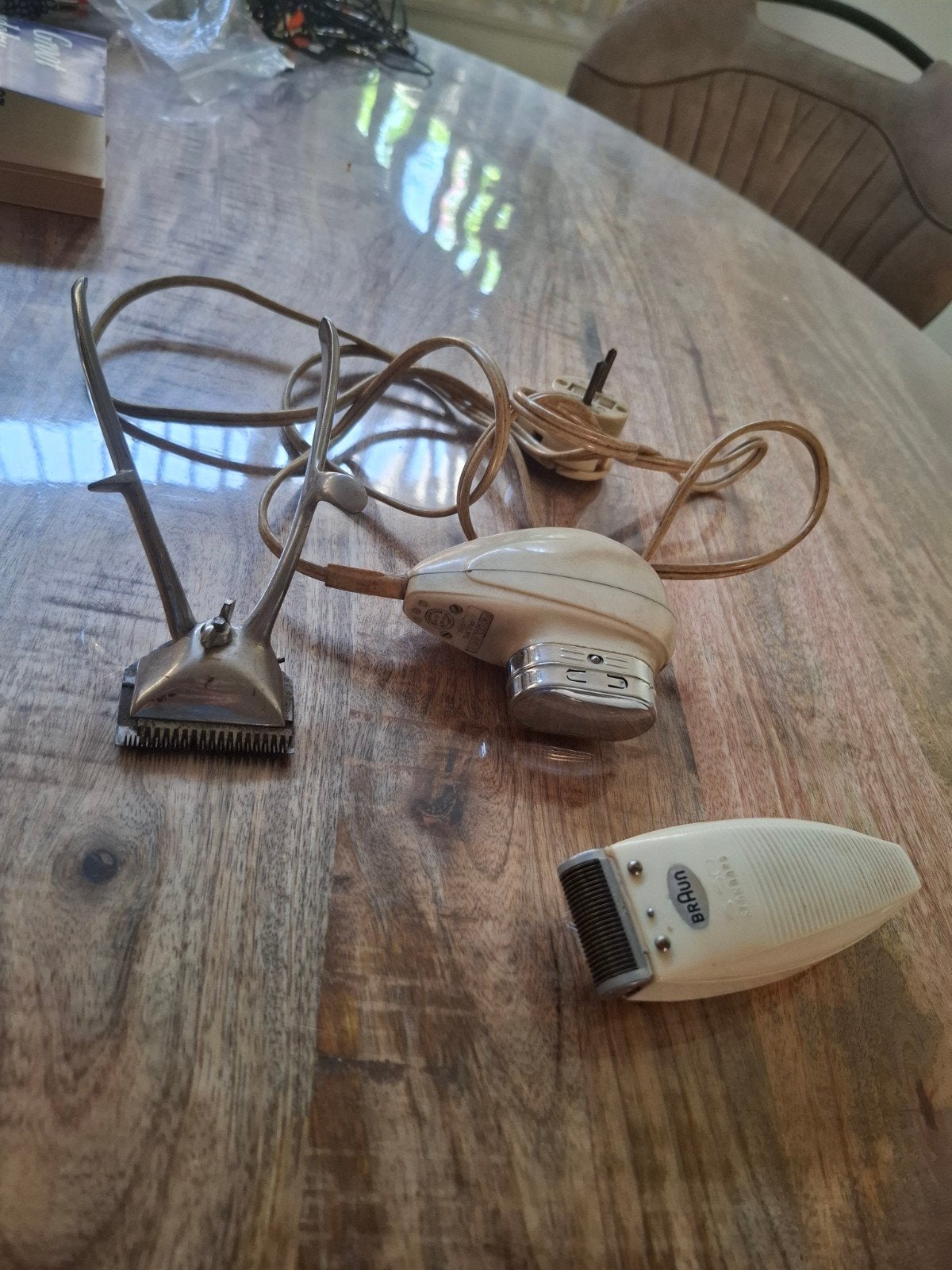 Vintage Scheerapparaten Set: Braun, Philips, Solingen, Ophalen of Verzenden