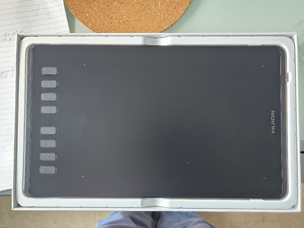 Tekentablet Inspiroy H950P, Computers en Software, Ophalen, Zo goed als nieuw, Bedraad, HUION