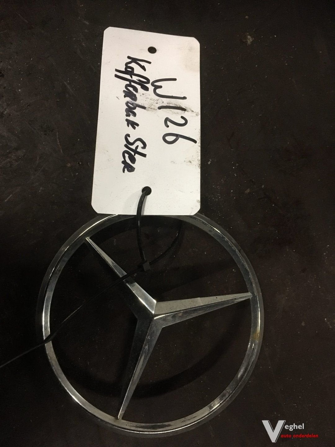 Mb w126 w124 w201 Kofferbak Ster, Gebruikt, -, -, Ophalen of Verzenden
