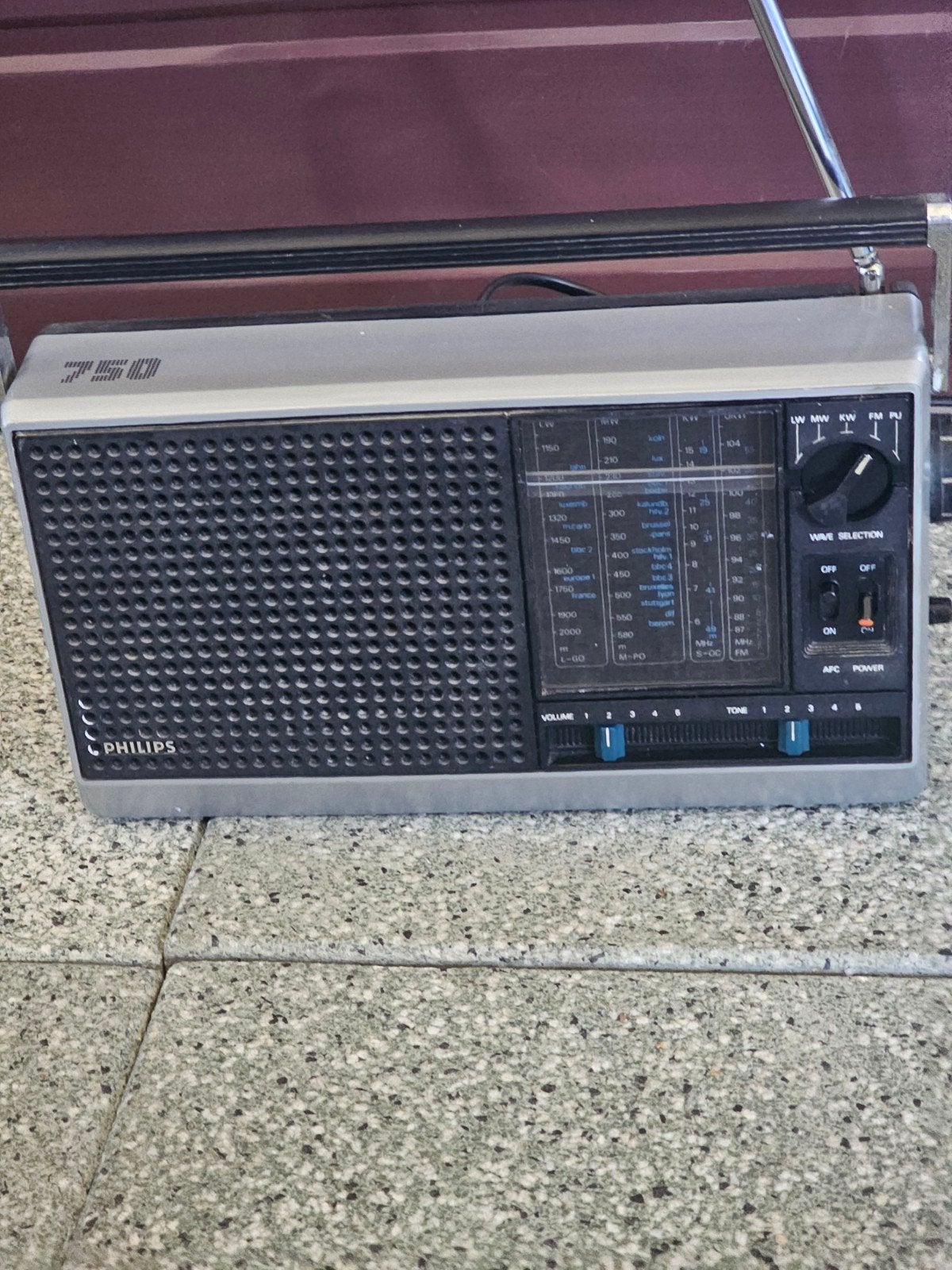 Philips 90RL750 Transistorradio uit 1976 - Werkt Perfect!, Ophalen of Verzenden
