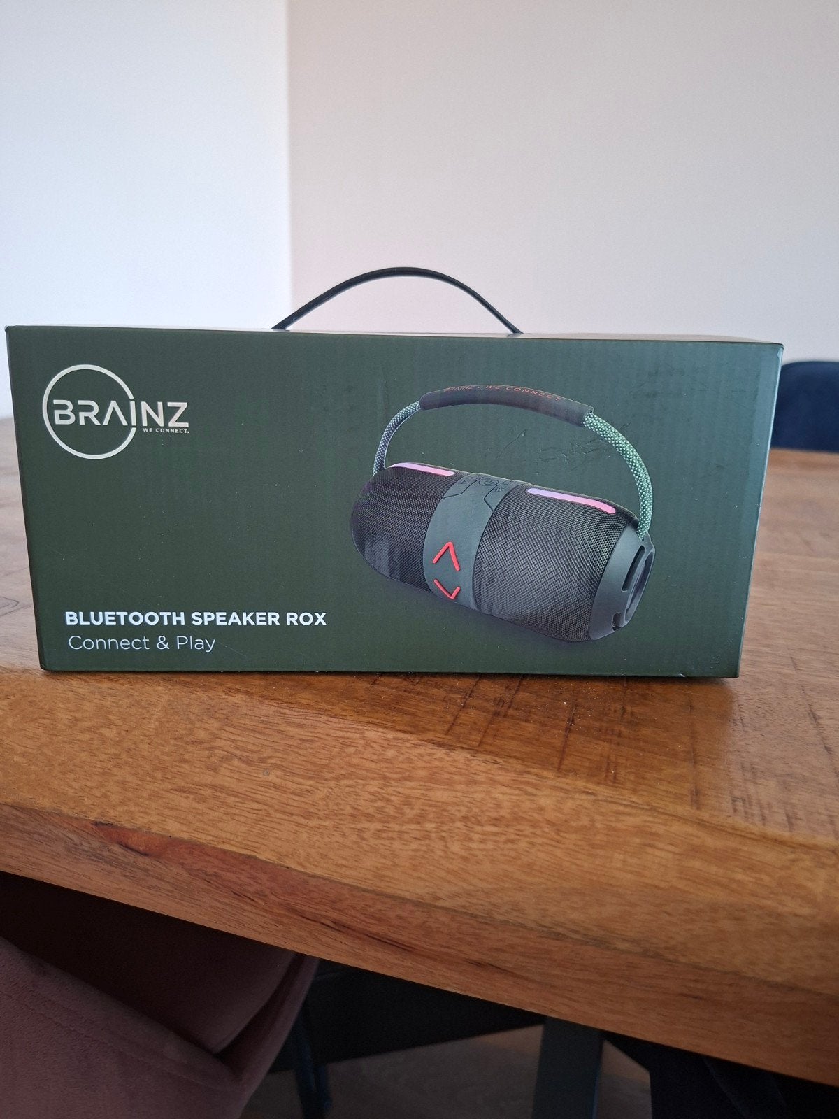 Brainz Bluetooth Speaker Rox (nog in verpakking), Nieuw, Draagbare speaker, Bluetooth, Minder dan 60 watt
