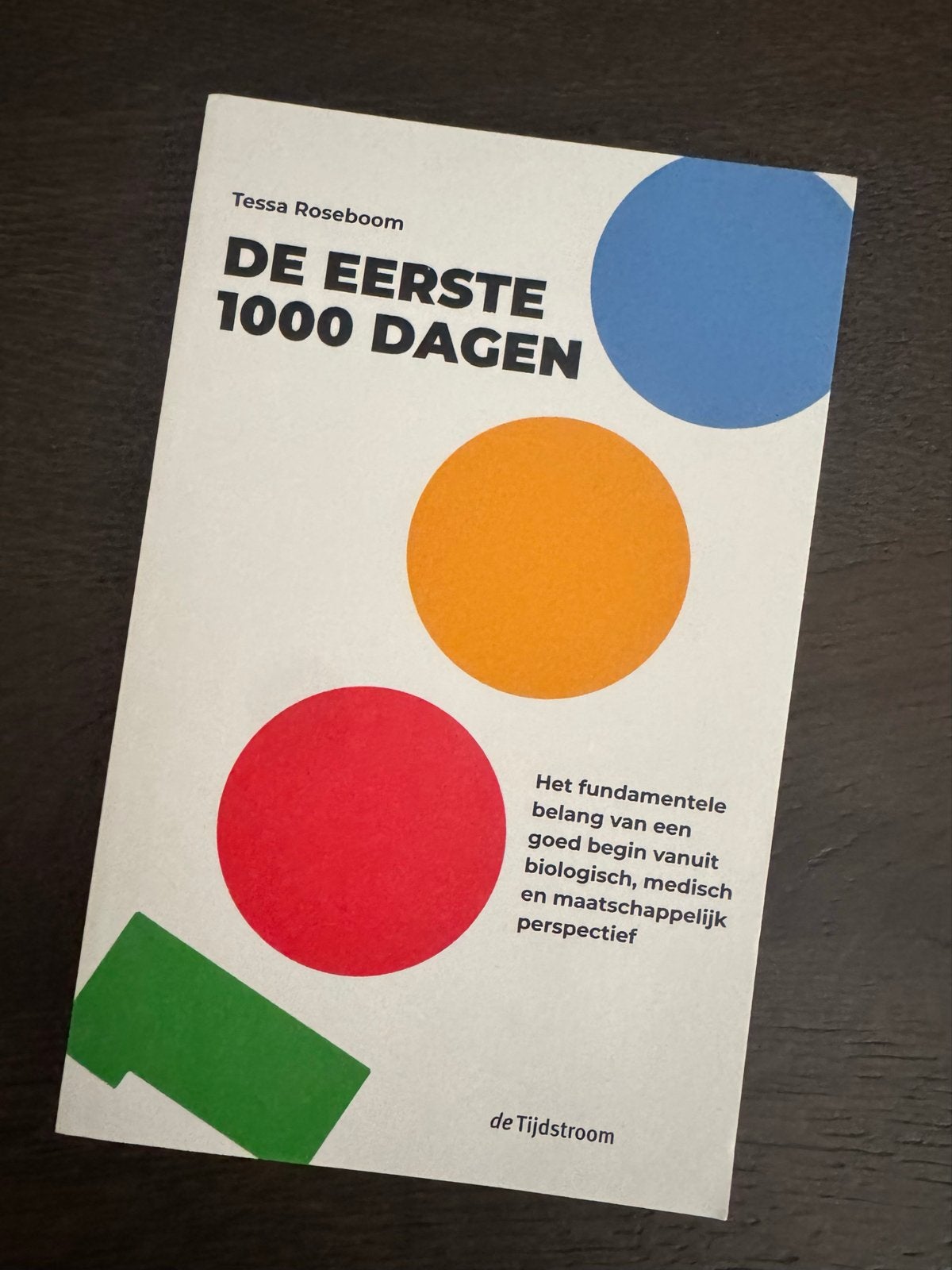 De Eerste 1000 Dagen - Tessa Roseboom, Boeken, Ophalen of Verzenden, Zo goed als nieuw, Zwangerschap en Bevalling