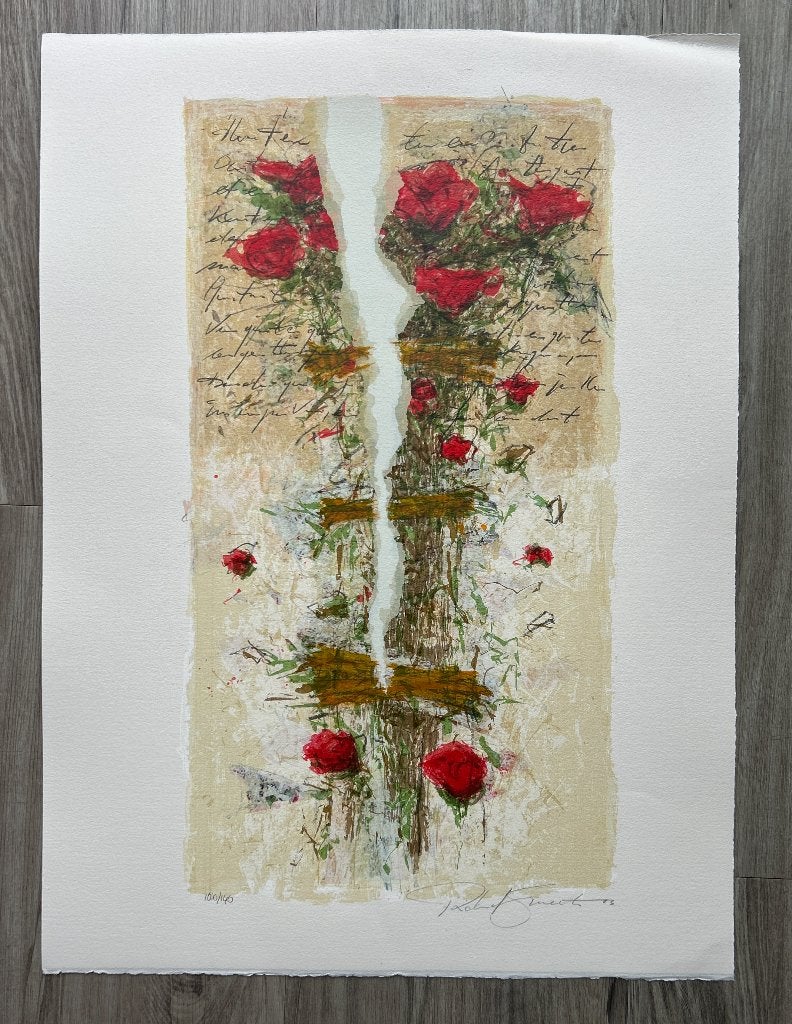 Zeefdruk Richard Smeets   ZOMEROPRUIMING, Antiek en Kunst, Kunst | Litho's en Zeefdrukken, Gesigneerd, Verzenden, Zeefdruk