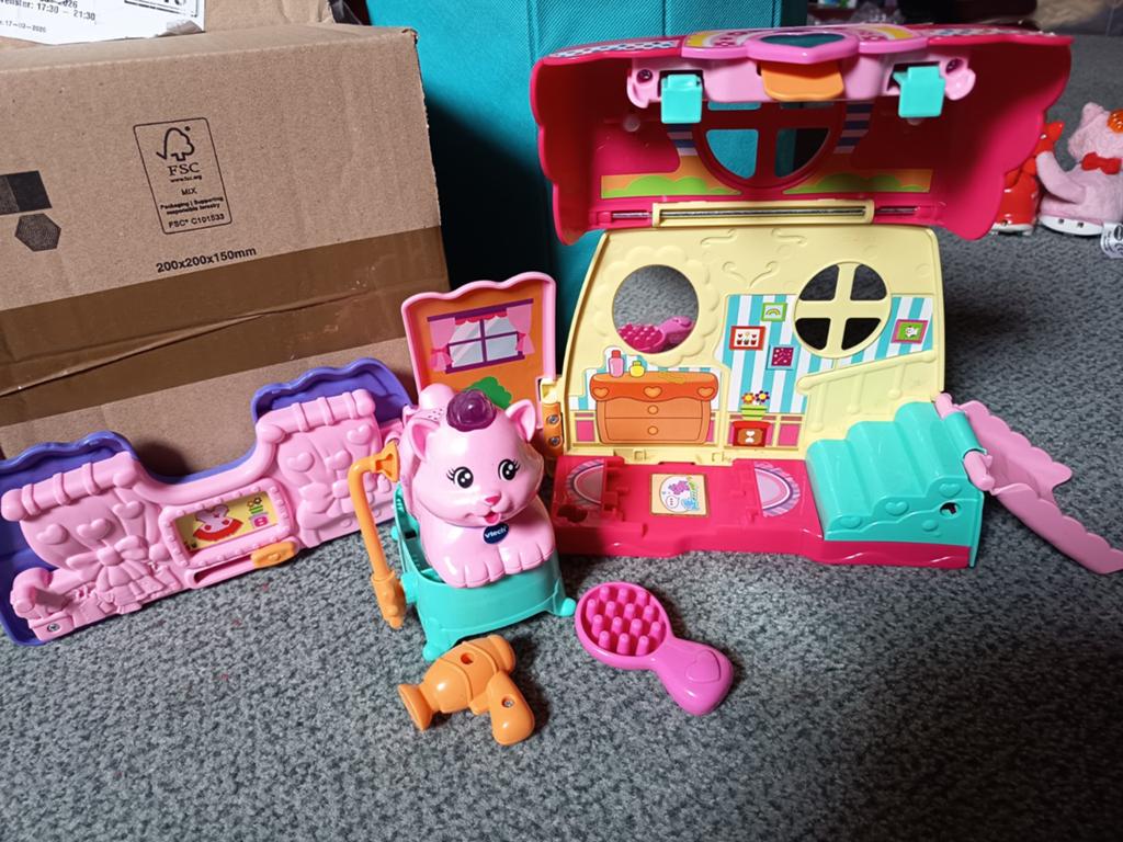 VTech zoef zoef dieren schoonheidssalon, Ophalen, Zo goed als nieuw, Duplo