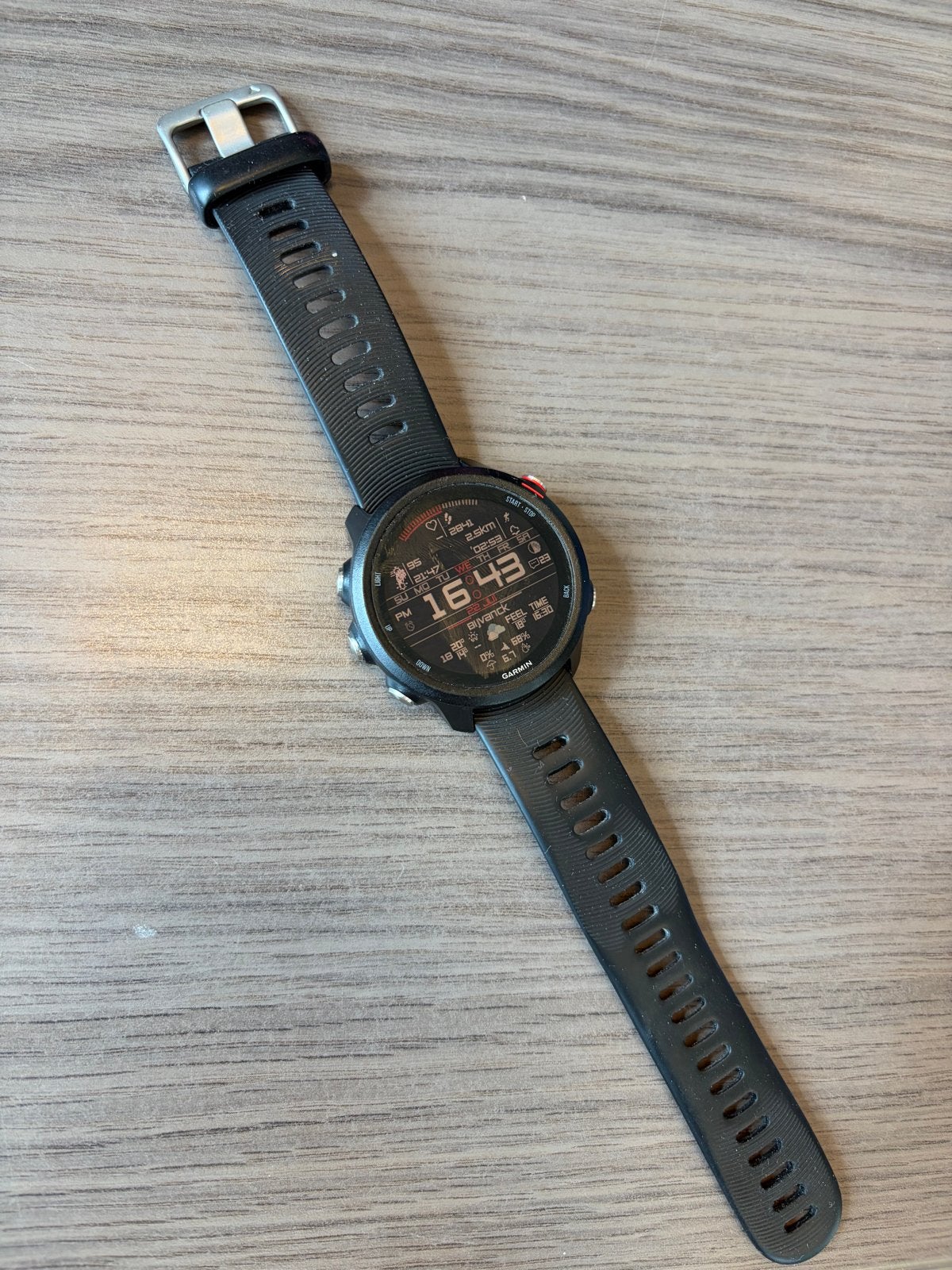 Garmin Forerunner 245 - inclusief oplaadkabel, Zwart, Ophalen of Verzenden, Waterdicht, Android
