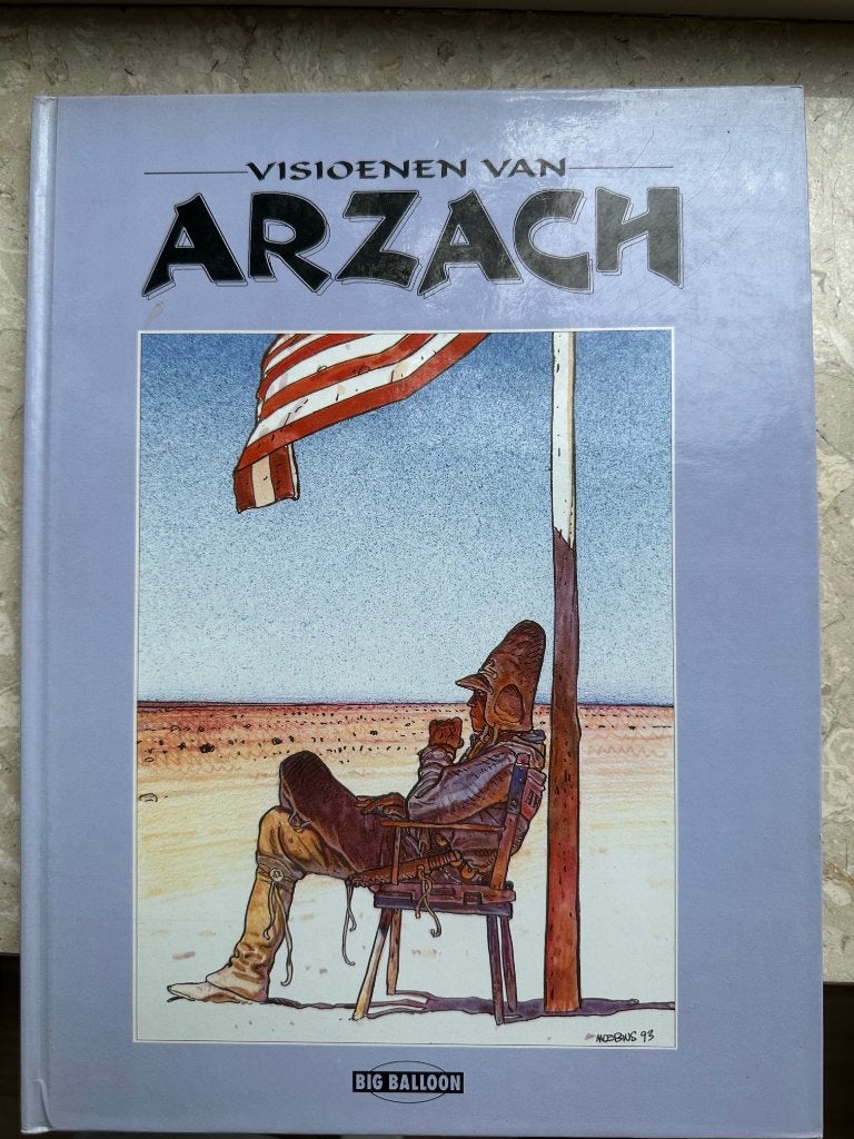 Moebius - Ode aan,  Visioenen van Arzach, Boeken, Stripboeken, Eén stripboek, Ophalen of Verzenden, Zo goed als nieuw, Diversen