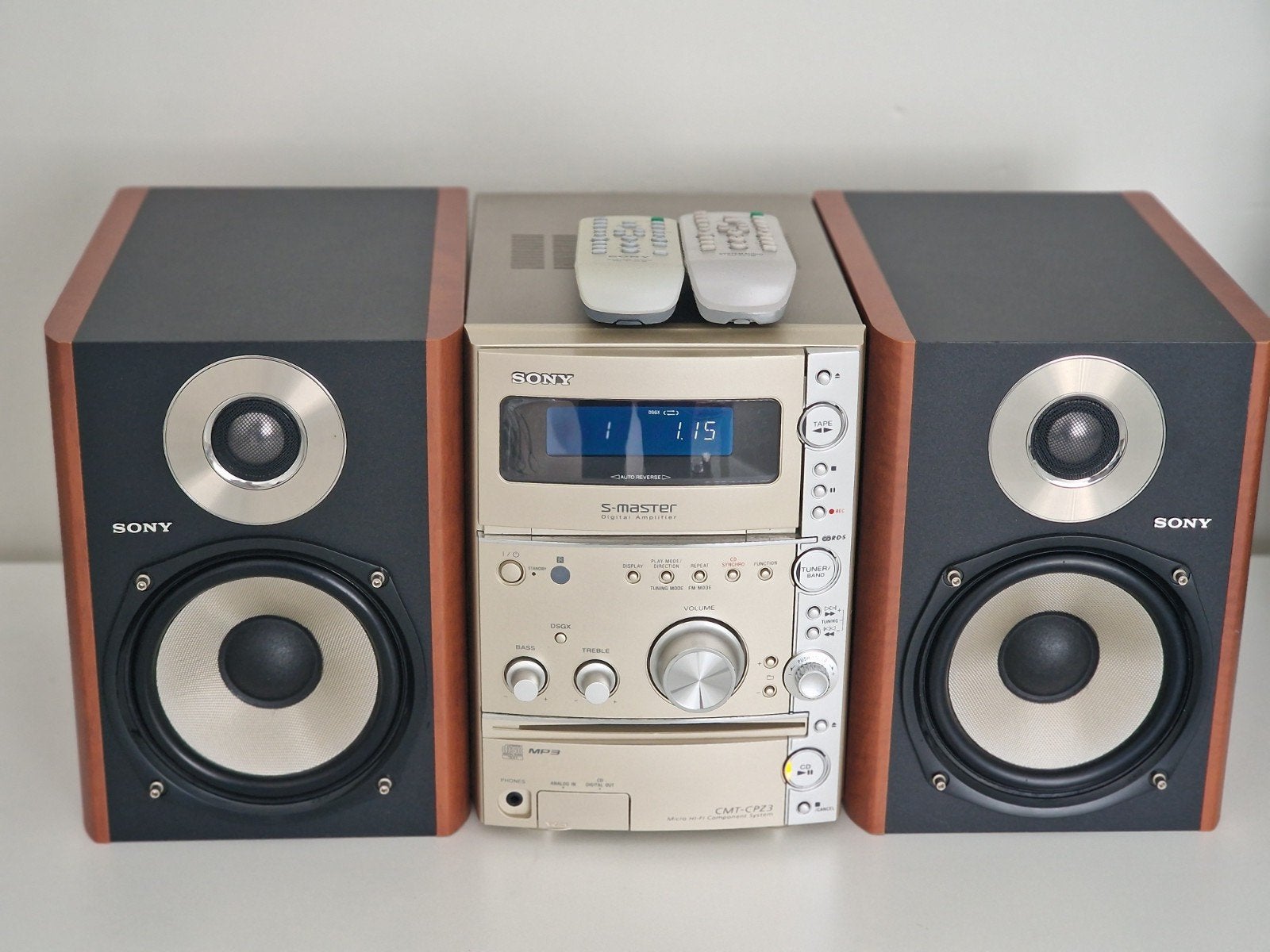 Sony CMT-CPZ3 Micro Hi-Fi Radio/CD/Cassette/USB/mp3, Ophalen of Verzenden, Zo goed als nieuw, Microset, Sony