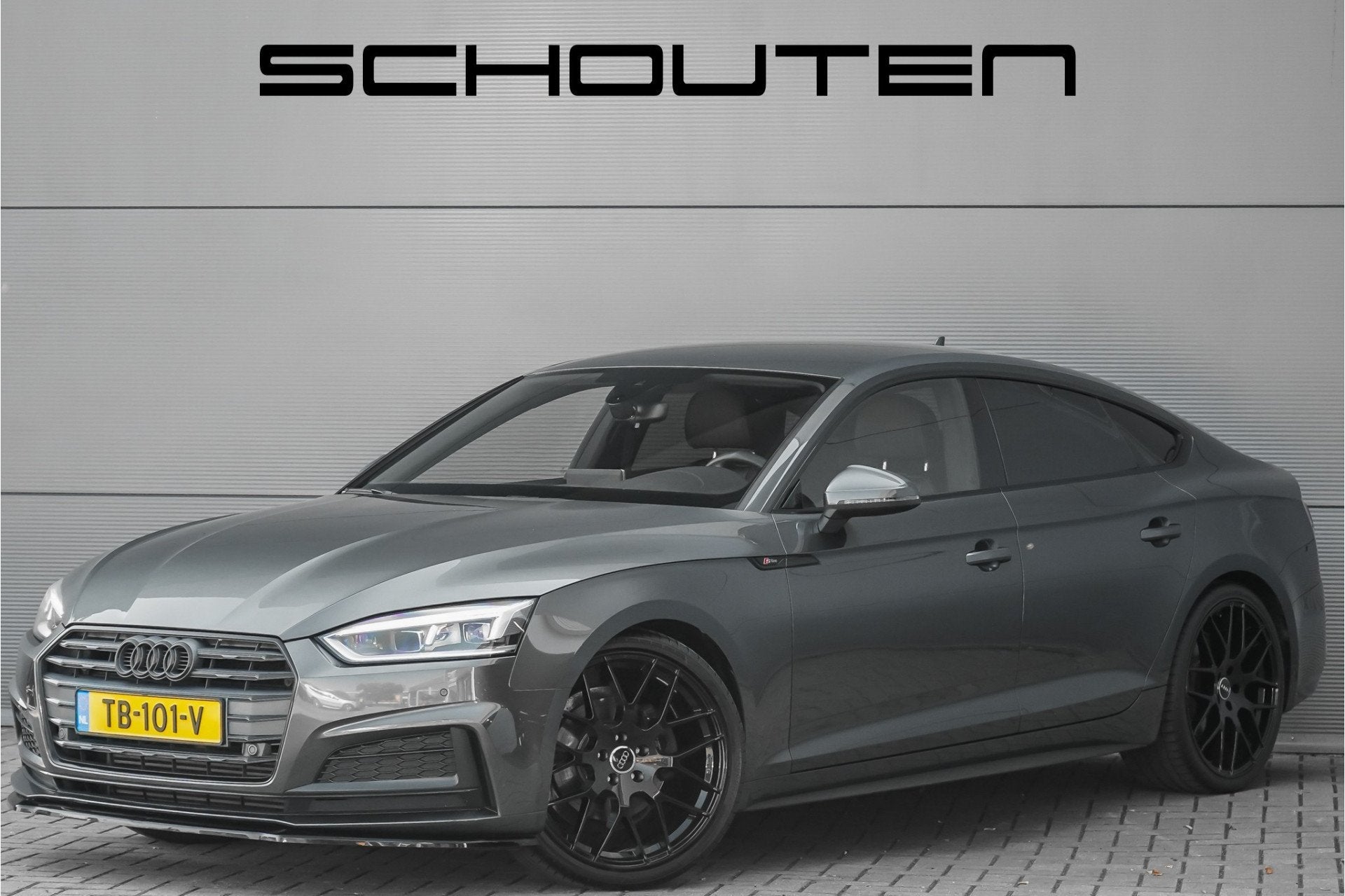 Audi A5 Sportback 2.0 TFSI Sport S-line Edition Zwart Optiek, 12 maanden, Gebruikt, Leder en Stof, Origineel Nederlands