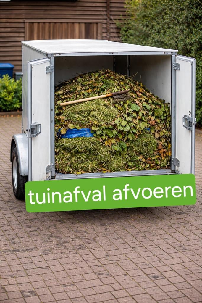 Tuinafval ophalen en afvoeren – Oss en omgeving, Tuin en Terras, Gras en Kunstgras, Ophalen, Nieuw, 20 m² of meer