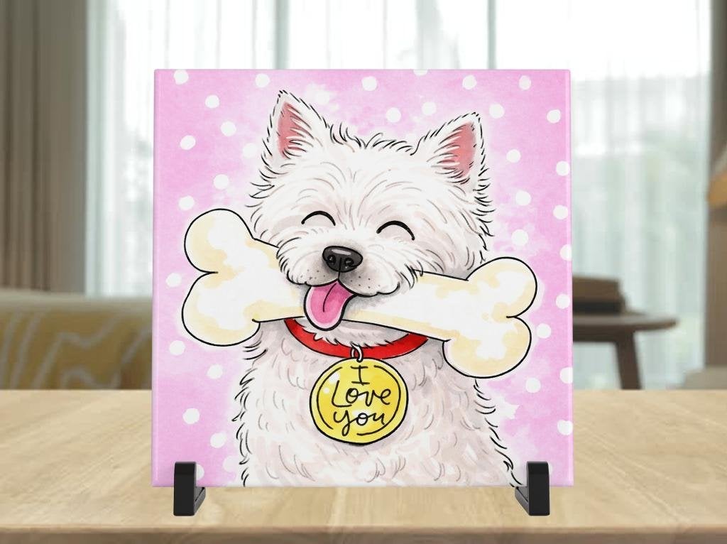 Westie Tegel - Blond Stijl, Verzenden, Nieuw