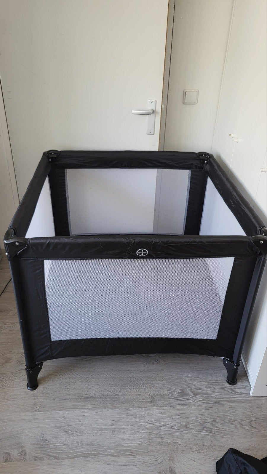 Campingbedje/box 95x95 cm - Inklapbaar, Ophalen, Gebruikt, Minder dan 140 cm, 85 tot 100 cm